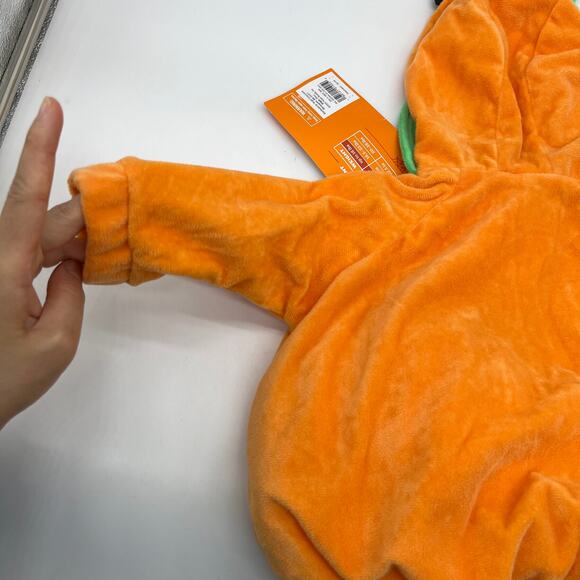 Infant and Toddler Pumpkin Halloween Costume Pullover Size 0-6 Months - Picture 16 of 16